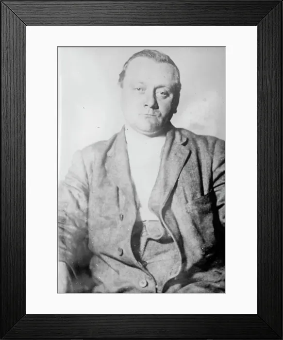 Framed Print : John Schrank in Milwaukee, between c1910 and c1915. Creator: Bain News Service Framed Print : John Schrank in Milwaukee, between c1910 and c1915. Creator: Bain News Service