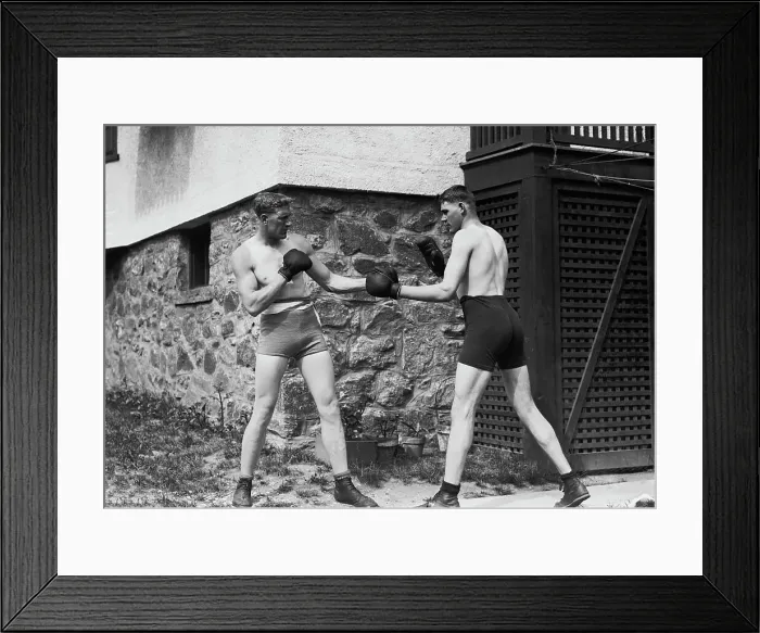 Framed Print : Wells & Coffey, 1912. Creator: Bain News Service Framed Print : Wells & Coffey, 1912. Creator: Bain News Service