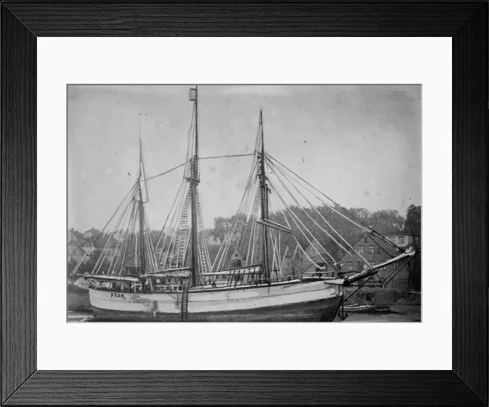 Framed Print : The Fram, between c1910 and c1915. Creator: Bain News Service Framed Print : The Fram, between c1910 and c1915. Creator: Bain News Service