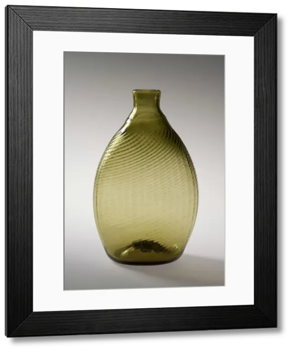 Framed Print : Pocket Bottle, c1810-45. Creator: Unknown Framed Print : Pocket Bottle, c1810-45. Creator: Unknown