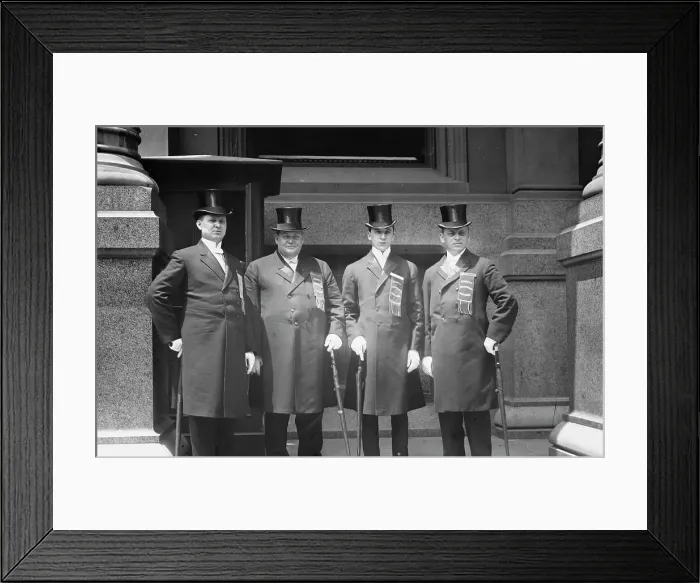 Framed Print : Chicago Delegation in N.Y. between c1910 and c1915. Creator: Bain News Service Framed Print : Chicago Delegation in N.Y. between c1910 and c1915. Creator: Bain News Service