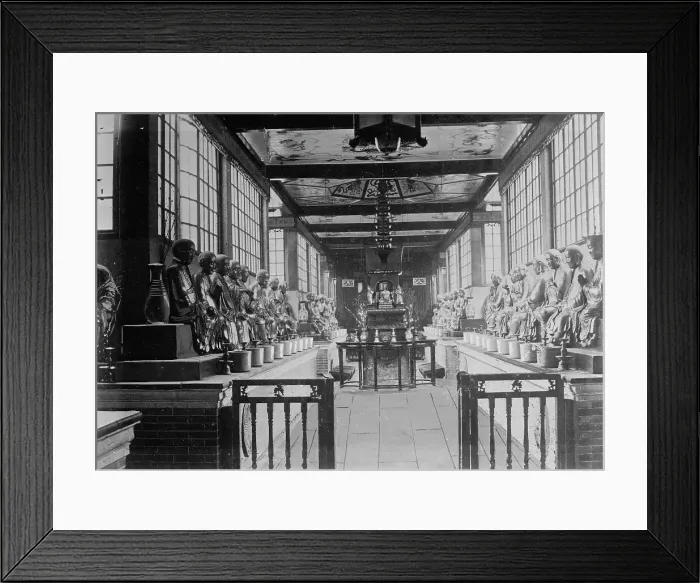 Framed Print : Canton - temple of 500 gods, between c1910 and c1915. Creator: Bain News Service Framed Print : Canton - temple of 500 gods, between c1910 and c1915. Creator: Bain News Service