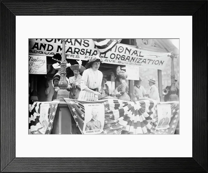Framed Print : Mrs. B. Harriman, 1912. Creator: Bain News Service Framed Print : Mrs. B. Harriman, 1912. Creator: Bain News Service