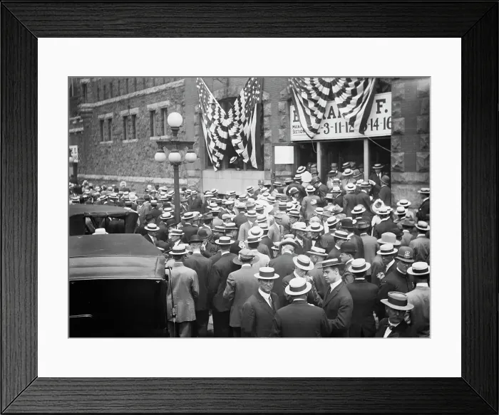 Framed Print : Chicago Convention, 1912. Creator: Bain News Service Framed Print : Chicago Convention, 1912. Creator: Bain News Service