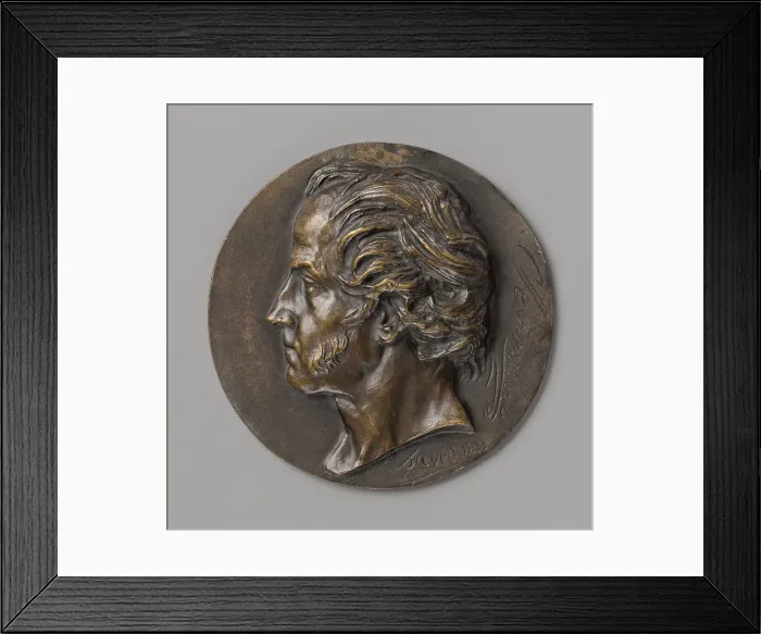Framed Print : Etienne Pivert De Senancour, 1833. Creators: Pierre-Jean David d'Angers, Etienne Pivert de Senancour Framed Print : Etienne Pivert De Senancour, 1833. Creators: Pierre-Jean David d'Angers, Etienne Pivert de Senancour