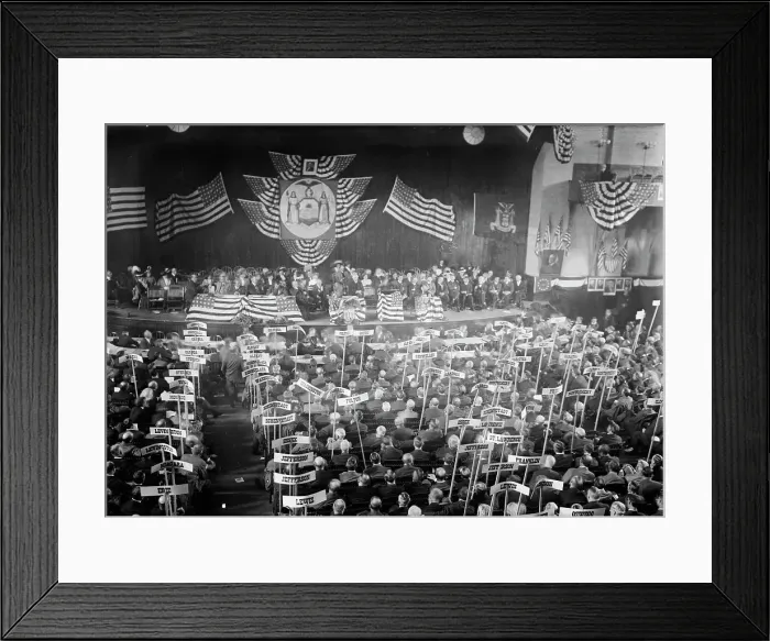 Framed Print : Saratoga, 1912 Convention, 1912. Creator: Bain News Service Framed Print : Saratoga, 1912 Convention, 1912. Creator: Bain News Service
