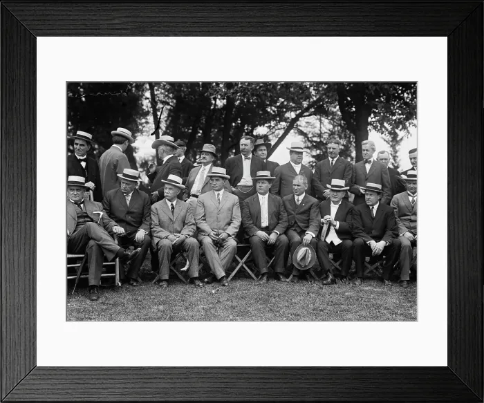 Framed Print : Dem. Nat'l Committee at Sea Girt, 1912, 1912. Creator: Bain News Service Framed Print : Dem. Nat'l Committee at Sea Girt, 1912, 1912. Creator: Bain News Service