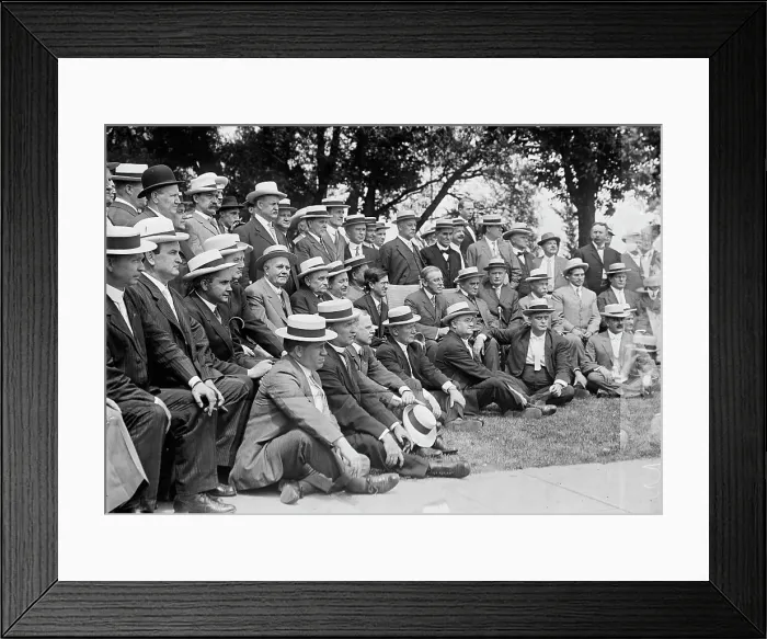 Framed Print : Dem. Nat'l Comm. at Sea Girt 1912, 1912. Creator: Bain News Service Framed Print : Dem. Nat'l Comm. at Sea Girt 1912, 1912. Creator: Bain News Service
