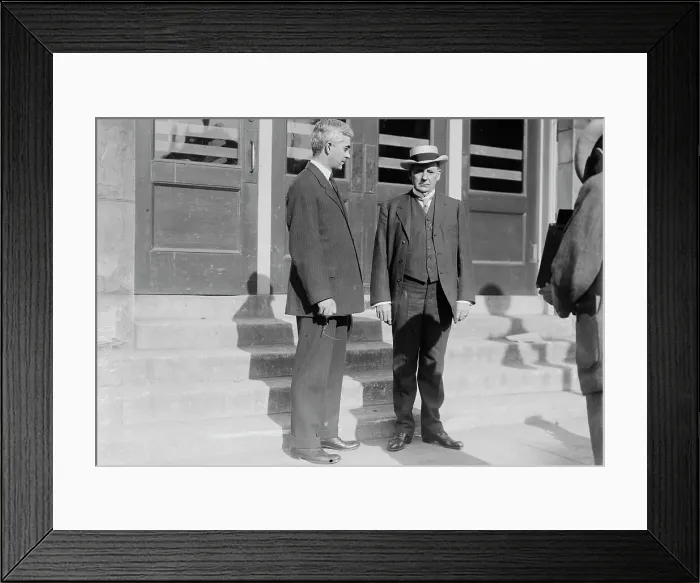 Framed Print : Ormsby McHarg and G.T. Taylor, Tenn. 1912. Creator: Bain News Service Framed Print : Ormsby McHarg and G.T. Taylor, Tenn. 1912. Creator: Bain News Service