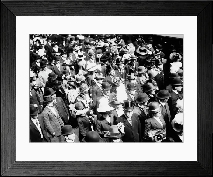 Framed Print : Easter - 5th Ave. 1912. Creator: Bain News Service Framed Print : Easter - 5th Ave. 1912. Creator: Bain News Service