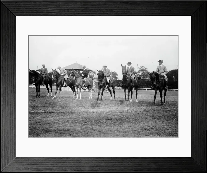 Framed Print : Monmouth Horse Show, between c1910 and c1915. Creator: Bain News Service Framed Print : Monmouth Horse Show, between c1910 and c1915. Creator: Bain News Service