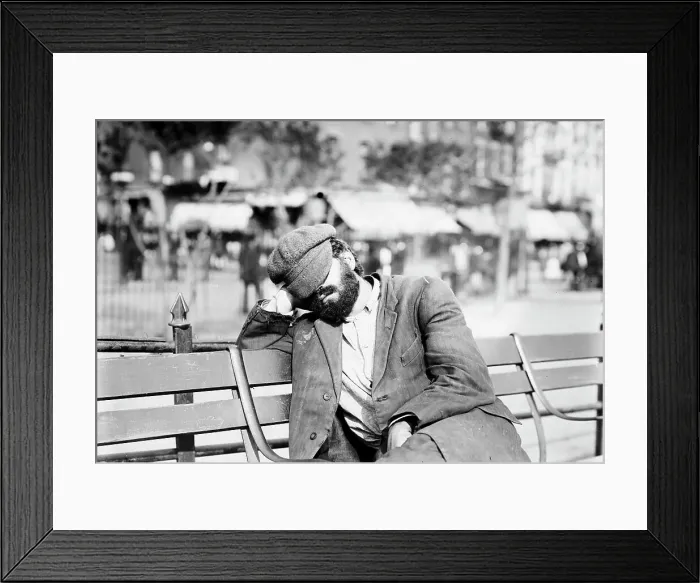 Framed Print : On the East Side - Jew[ish] New Year, 1912. Creator: Bain News Service