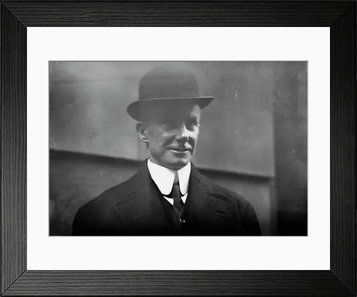 Framed Print : Captain Arthur Henry Rostron of the Carpathia who rescued survivors of the Titanic, (1912?). Creator: Bain News Service Framed Print : Captain Arthur Henry Rostron of the Carpathia who rescued survivors of the Titanic, (1912?). Creator: Bain News Service