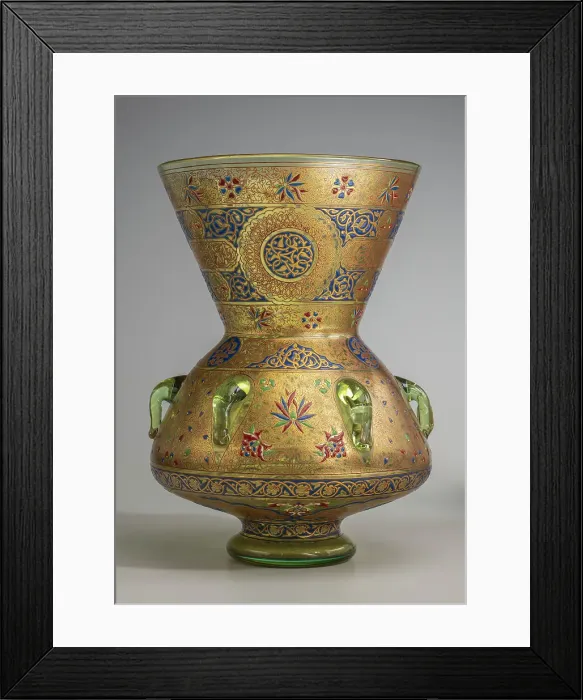Framed Print : Mosque Lamp, c1880. Creator: Philippe-Joseph Brocard Framed Print : Mosque Lamp, c1880. Creator: Philippe-Joseph Brocard