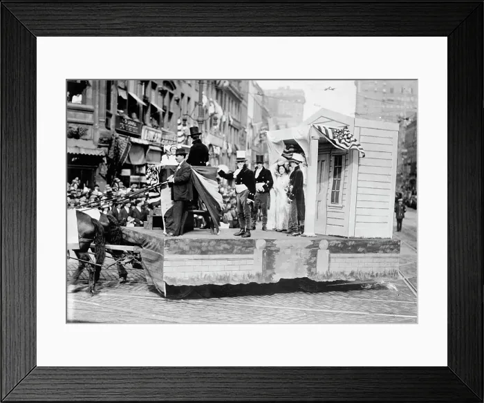Framed Print : Rochester Centennial - 1st Ct. House, between c1910 and c1915. Creator: Bain News Service Framed Print : Rochester Centennial - 1st Ct. House, between c1910 and c1915. Creator: Bain News Service