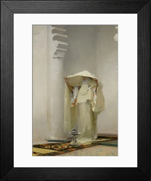 Framed Print : Fumée D'Ambre Gris (Smoke Of Ambergris), 1880. Creator: John Singer Sargent Framed Print : Fumée D'Ambre Gris (Smoke Of Ambergris), 1880. Creator: John Singer Sargent