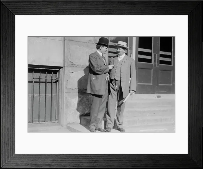 Framed Print : E.R. Stoddard and J[ohn] P. Haswell, Ky. 1912. Creator: Bain News Service