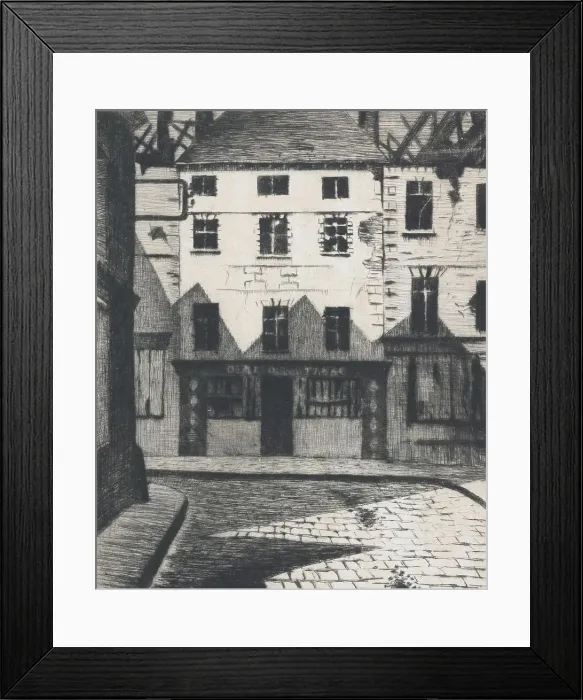 Framed Print : Survivors at Arras, 1917. Creator: CRW Nevinson Framed Print : Survivors at Arras, 1917. Creator: CRW Nevinson