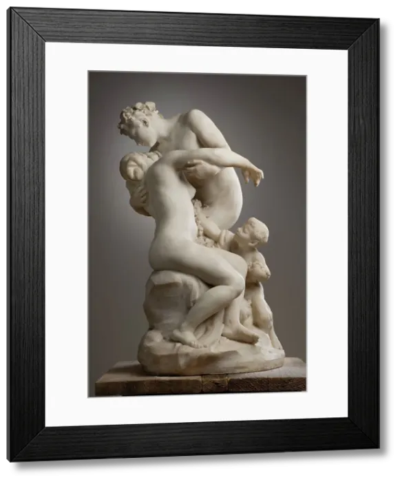 Framed Print : Bacchus And Ariadne, 1894. Creator: Jules Dalou Framed Print : Bacchus And Ariadne, 1894. Creator: Jules Dalou