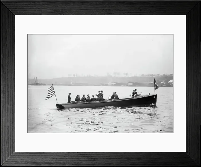 Framed Print : Taft at Naval Review 10 / 14 / 12, 1912. Creator: Bain News Service Framed Print : Taft at Naval Review 10 / 14 / 12, 1912. Creator: Bain News Service