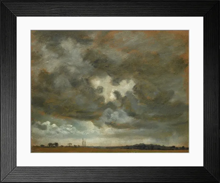 Framed Print : Cloud Study, c1850. Creator: Lionel Constable Framed Print : Cloud Study, c1850. Creator: Lionel Constable