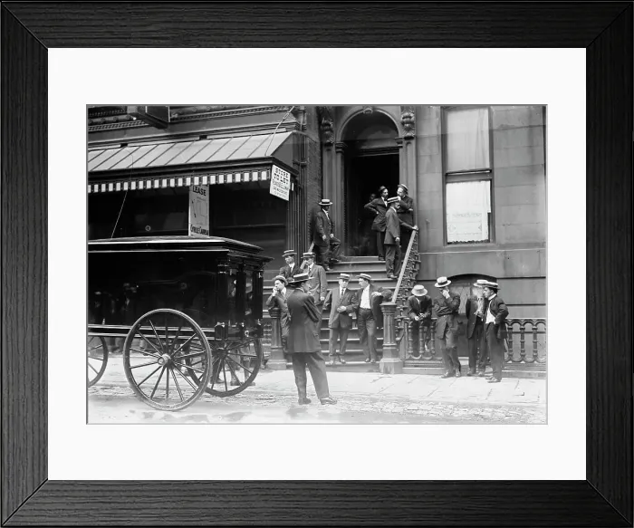 Framed Print : Rosenthal Funeral, between c1910 and c1915. Creator: Bain News Service Framed Print : Rosenthal Funeral, between c1910 and c1915. Creator: Bain News Service