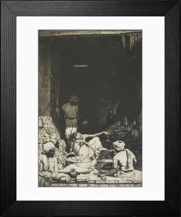 Framed Print : The scales, 1921. Creator: Ernest Stephen Lumsden Framed Print : The scales, 1921. Creator: Ernest Stephen Lumsden