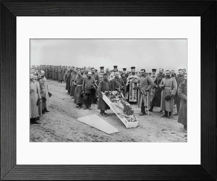Framed Print : Burial Captain Redkof, Adrianople #14, between c1910 and c1915. Creator: Bain News Service Framed Print : Burial Captain Redkof, Adrianople #14, between c1910 and c1915. Creator: Bain News Service
