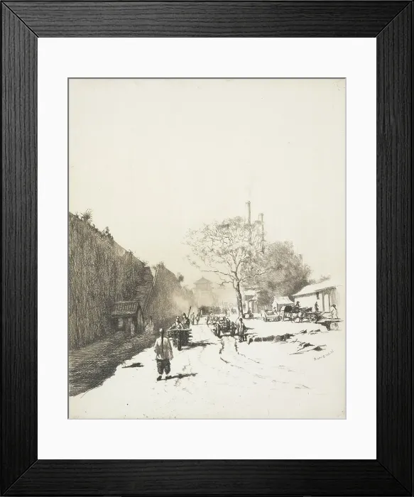 Framed Print : Peking City Wall. From: Far Eastern plates, 1911. Creator: Ernest Stephen Lumsden Framed Print : Peking City Wall. From: Far Eastern plates, 1911. Creator: Ernest Stephen Lumsden
