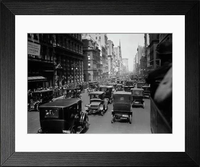 Framed Print : 5th Ave. - Easter, 13, 1913. Creator: Bain News Service Framed Print : 5th Ave. - Easter, 13, 1913. Creator: Bain News Service