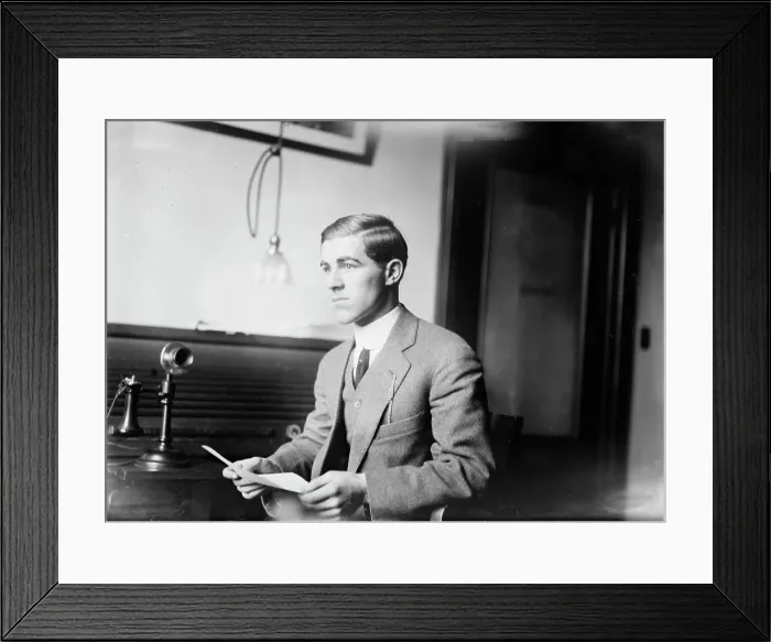 Framed Print : Edward Bannick, between c1910 and c1915. Creator: Bain News Service Framed Print : Edward Bannick, between c1910 and c1915. Creator: Bain News Service