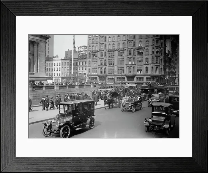 Framed Print : 5th Ave. Easter, 13, 1913. Creator: Bain News Service Framed Print : 5th Ave. Easter, 13, 1913. Creator: Bain News Service