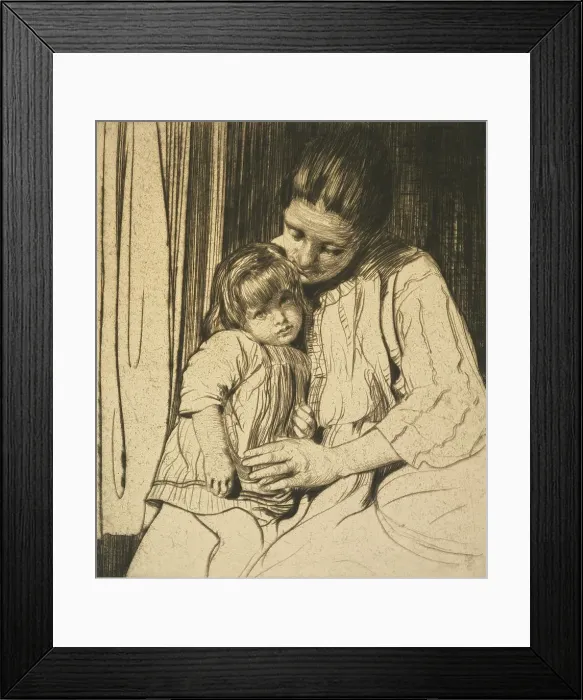 Framed Print : Ninette, c.1928. Creator: William Lee-Hankey Framed Print : Ninette, c.1928. Creator: William Lee-Hankey