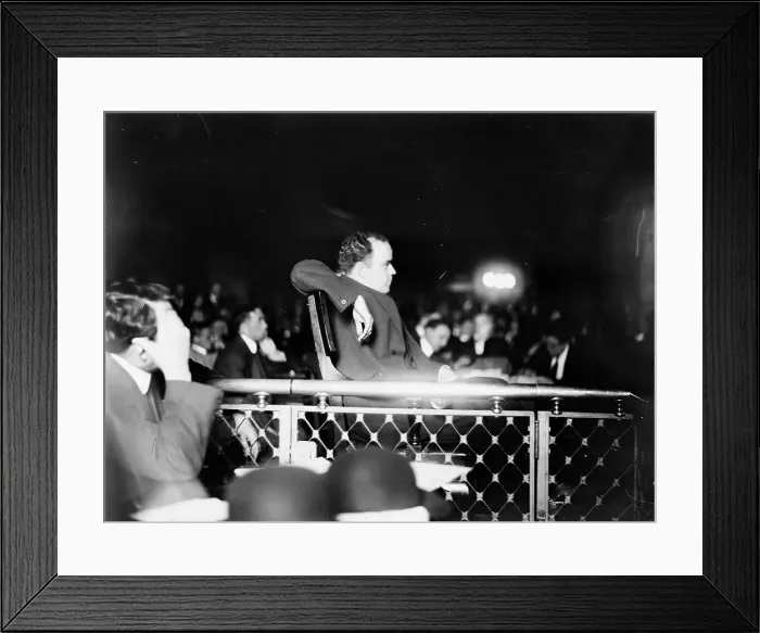 Framed Print : Detective Cooney, Graft hearing, between c1910 and c1915. Creator: Bain News Service Framed Print : Detective Cooney, Graft hearing, between c1910 and c1915. Creator: Bain News Service