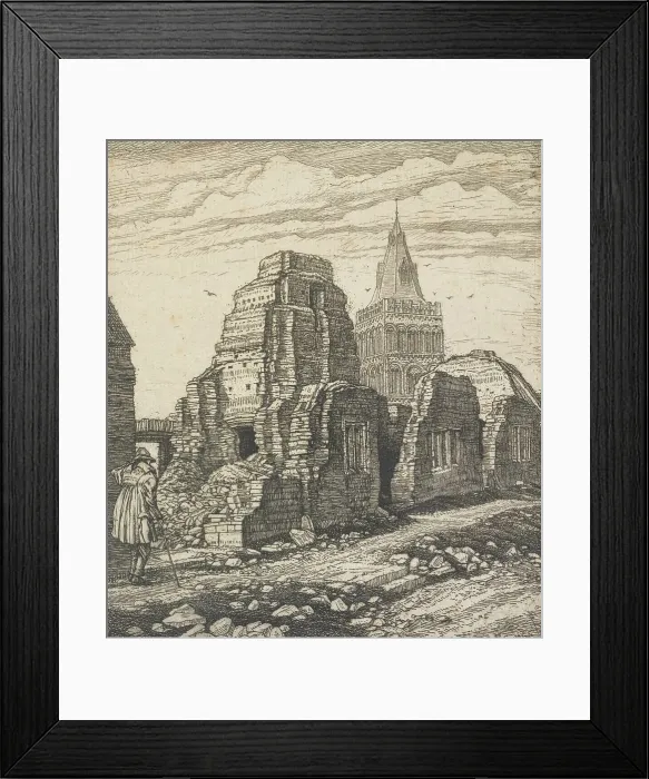 Framed Print : Castor, 1927. Creator: Frederick Landseer Maur Griggs Framed Print : Castor, 1927. Creator: Frederick Landseer Maur Griggs