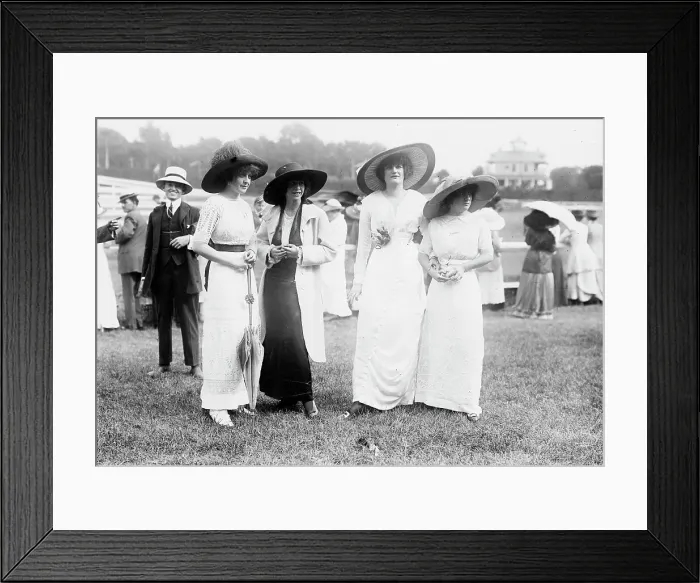 Framed Print : Aurelia Phelan, Dorothy Lazarus, Helen Smith, and Millie Lytle, between c1910 and c1915. Creator: Bain News Service Framed Print : Aurelia Phelan, Dorothy Lazarus, Helen Smith, and Millie Lytle, between c1910 and c1915. Creator: Bain News Service