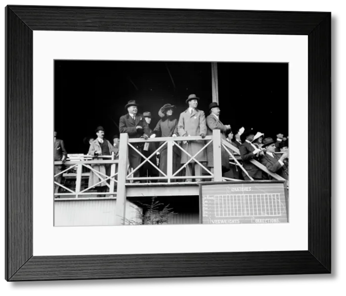Framed Print : Mr. & Mrs. Edm. Randolph & Victor Loew, between c1910 and c1915. Creator: Bain News Service Framed Print : Mr. & Mrs. Edm. Randolph & Victor Loew, between c1910 and c1915. Creator: Bain News Service