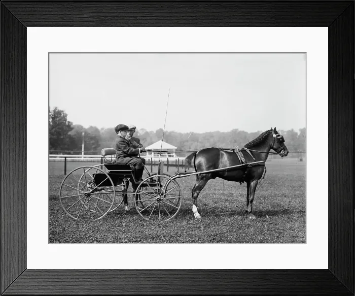 Framed Print : John Schiff & Mrs. Phipps Mighty Adam, 1913. Creator: Bain News Service Framed Print : John Schiff & Mrs. Phipps Mighty Adam, 1913. Creator: Bain News Service