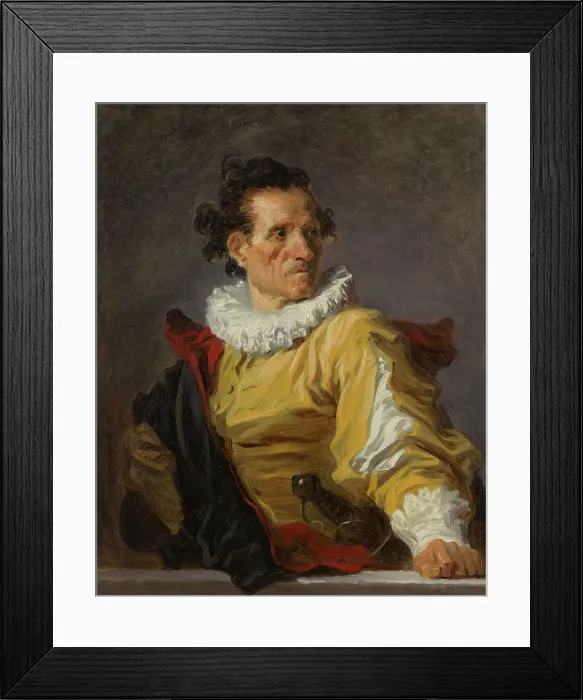 Framed Print : The Warrior, c1770. Creator: Jean-Honore Fragonard Framed Print : The Warrior, c1770. Creator: Jean-Honore Fragonard