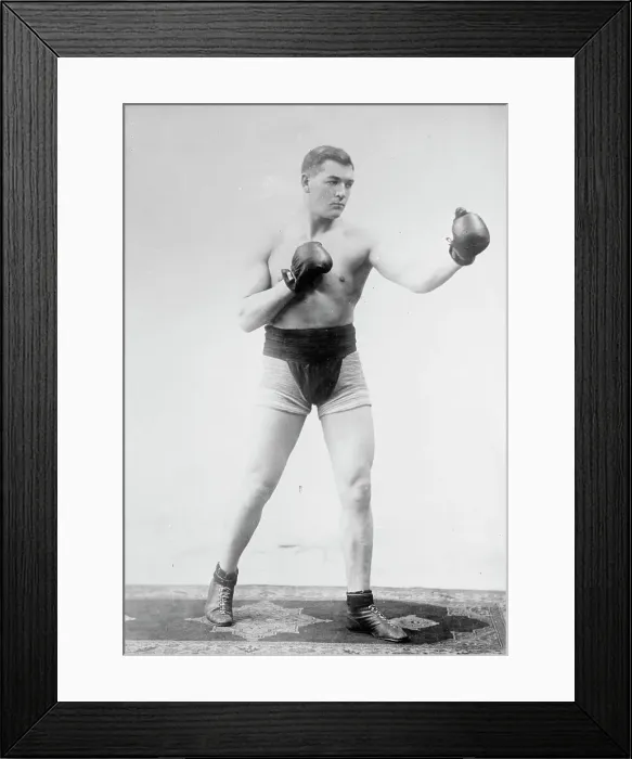Framed Print : South African boxer Fred Storbeck, between c1910 and c1915. Creator: Bain News Service Framed Print : South African boxer Fred Storbeck, between c1910 and c1915. Creator: Bain News Service