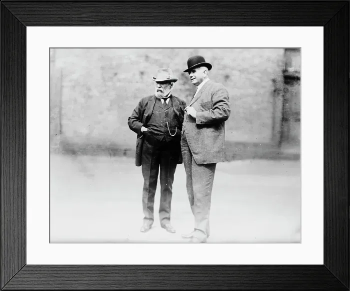 Framed Print : J.J. Hill & Carl Gray, between c1910 and c1915. Creator: Bain News Service Framed Print : J.J. Hill & Carl Gray, between c1910 and c1915. Creator: Bain News Service