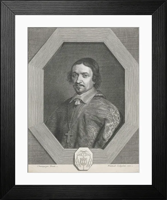 Framed Print : Victor Bouthillier, 1651. Creator: Robert Nanteuil Framed Print : Victor Bouthillier, 1651. Creator: Robert Nanteuil