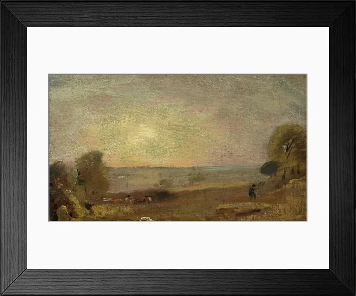 Framed Print : Dedham Vale, 1805. Creator: John Constable