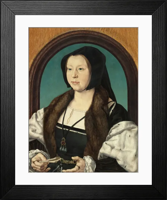 Framed Print : Anna Van Bergen, c1526-30. Creator: Jan Gossaert Framed Print : Anna Van Bergen, c1526-30. Creator: Jan Gossaert