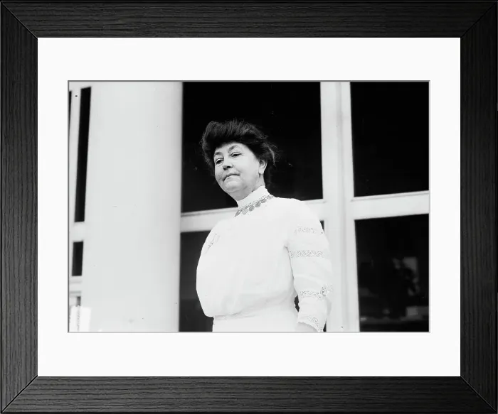 Framed Print : Mrs. Woodrow Wilson, between c1910 and c1915. Creator: Bain News Service Framed Print : Mrs. Woodrow Wilson, between c1910 and c1915. Creator: Bain News Service