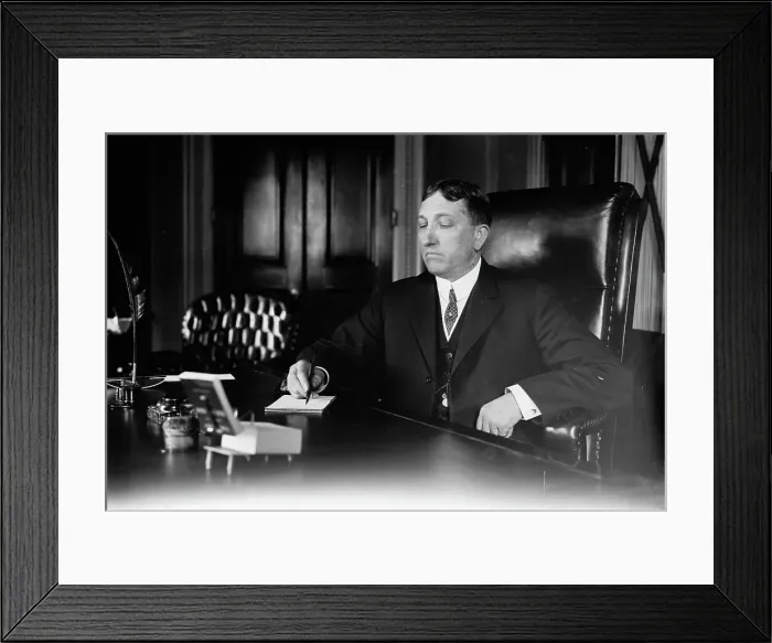 Framed Print : Jas. M. Baker, 1913. Creator: Bain News Service Framed Print : Jas. M. Baker, 1913. Creator: Bain News Service