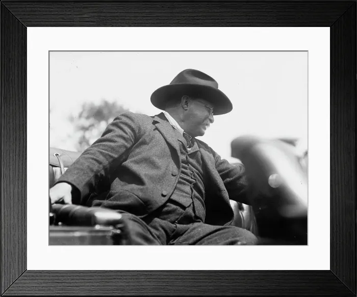 Framed Print : T.R. [Theodore Roosevelt] receiving congratulations, between c1910 and c1915. Creator: Bain News Service