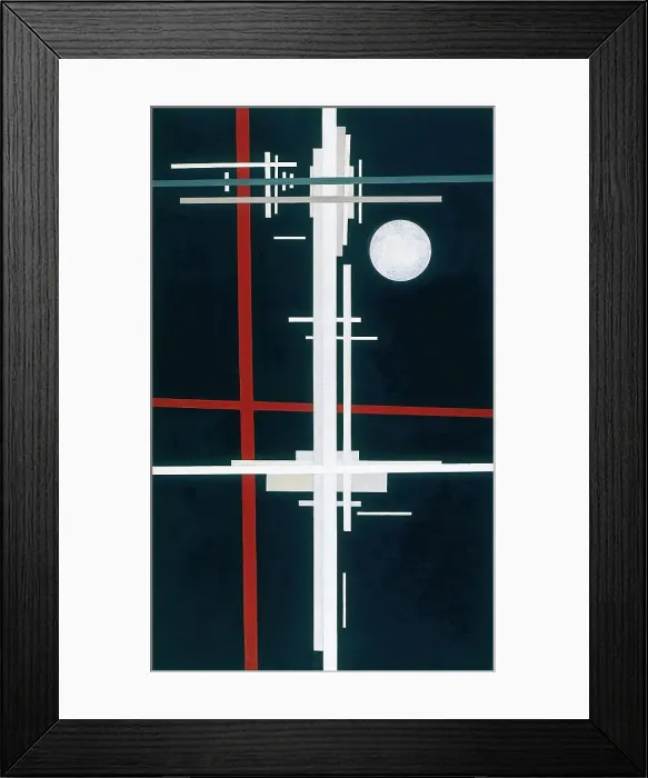 Framed Print : Suprematist Composition, 1923. Creator: Il'ya Chashnik Framed Print : Suprematist Composition, 1923. Creator: Il'ya Chashnik