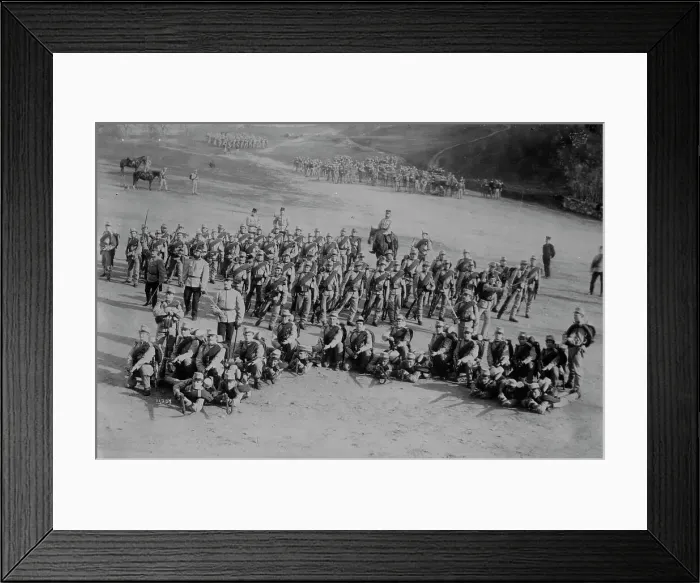 Framed Print : Austrian Chasseurs, between c1910 and c1915. Creator: Bain News Service Framed Print : Austrian Chasseurs, between c1910 and c1915. Creator: Bain News Service