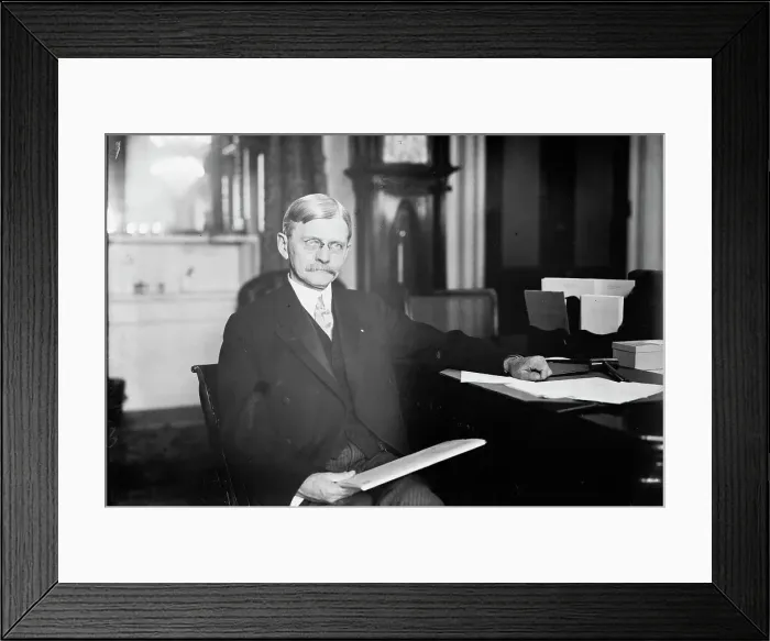Framed Print : Vice Pres't. Marshall at Capitol, 1913. Creator: Bain News Service Framed Print : Vice Pres't. Marshall at Capitol, 1913. Creator: Bain News Service